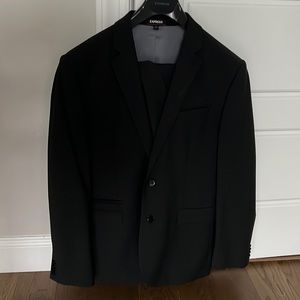 Black suit jacket
